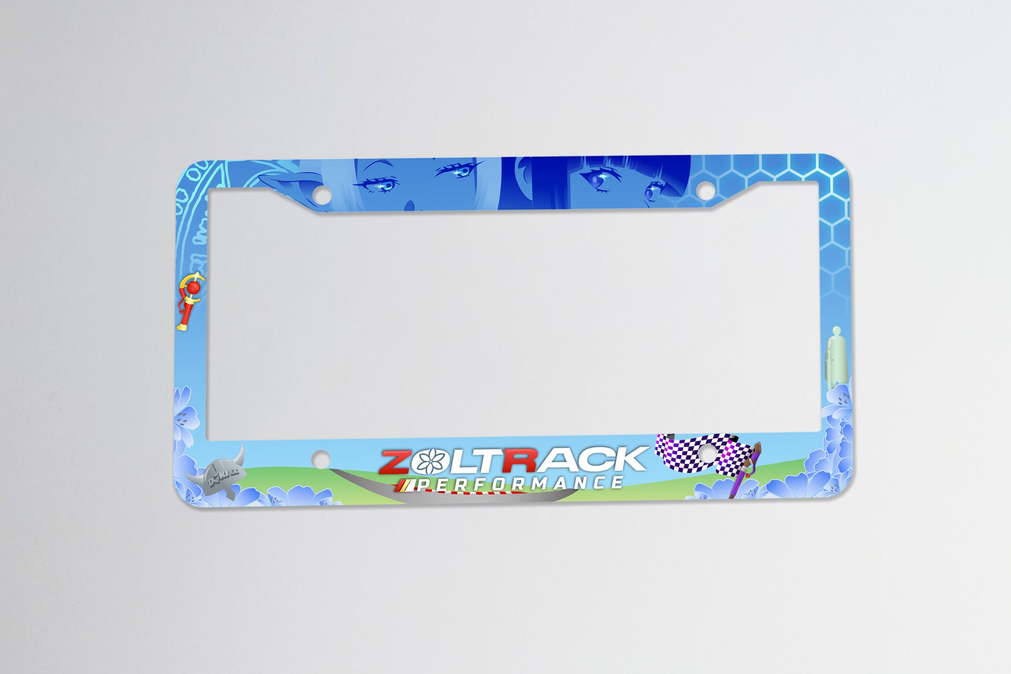 Zoltrack Performance DAYLIGHT license plate frame